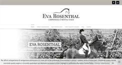 Desktop Screenshot of evarosenthal.it